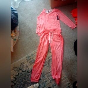 Bebe Blush Pink Lounge Set